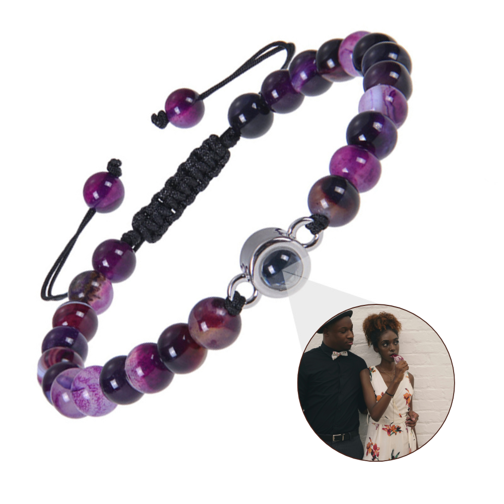 Photo Bracelet – Purple Dream