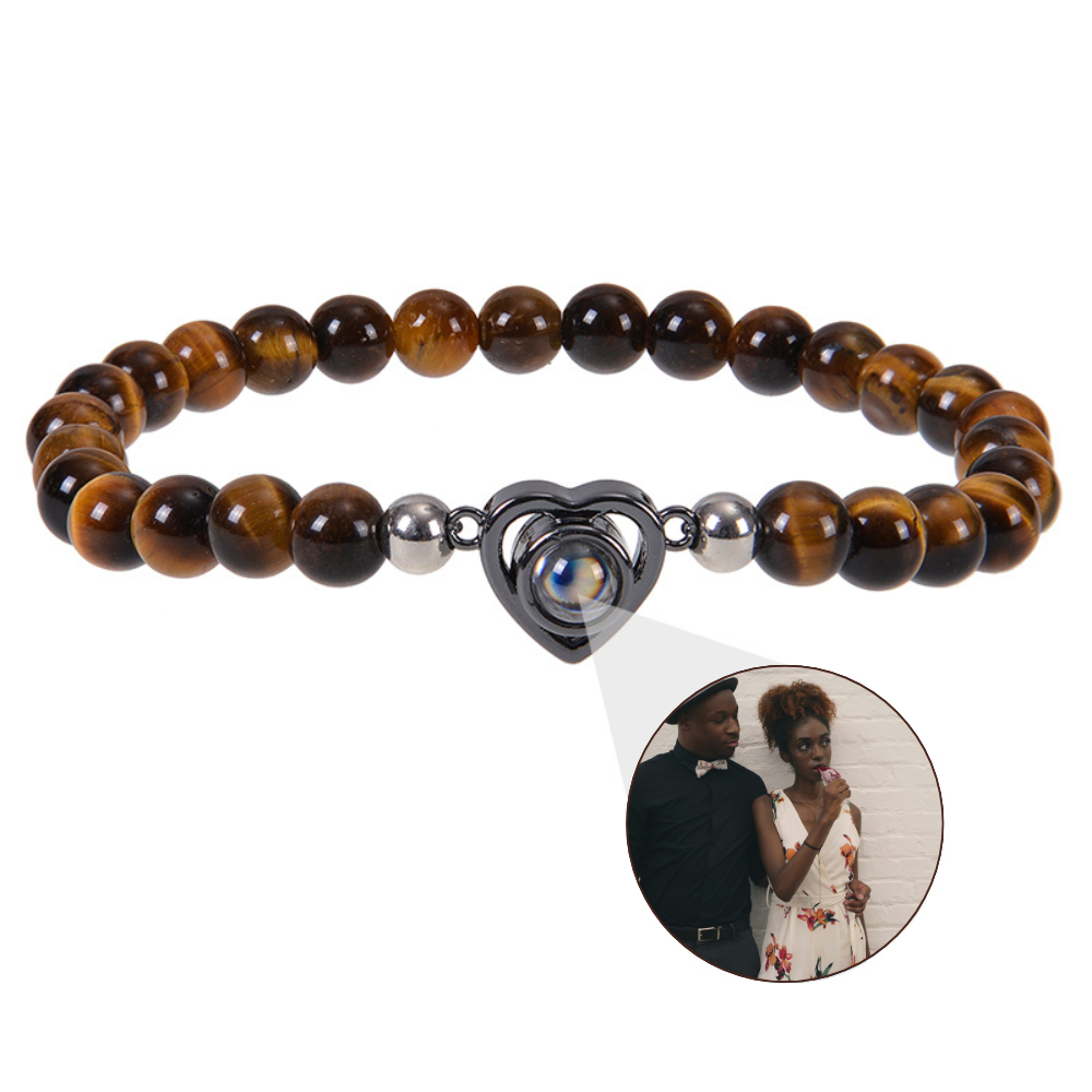 Photo Bracelet – Tiger’s Eye Memory