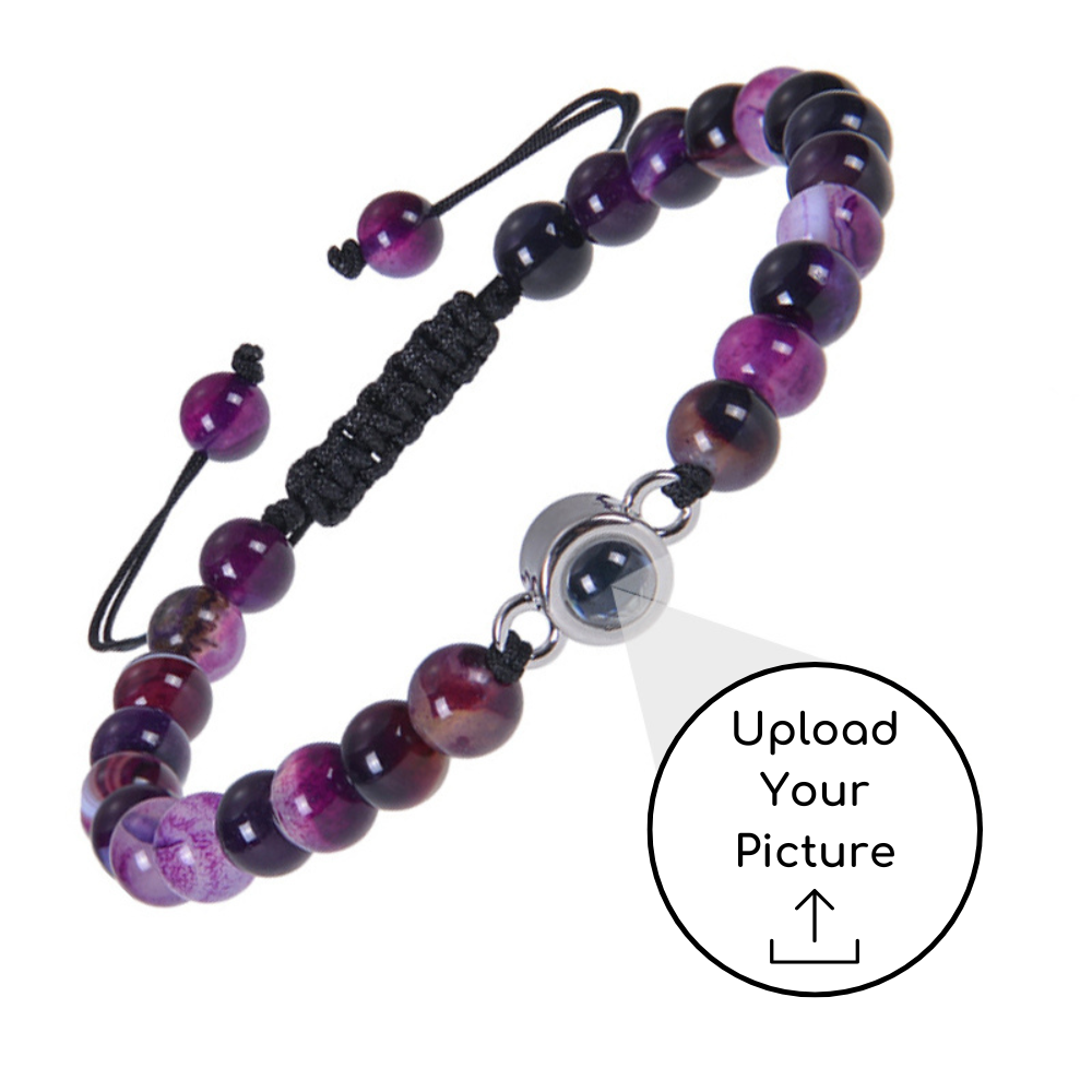 Photo Bracelet – Purple Dream