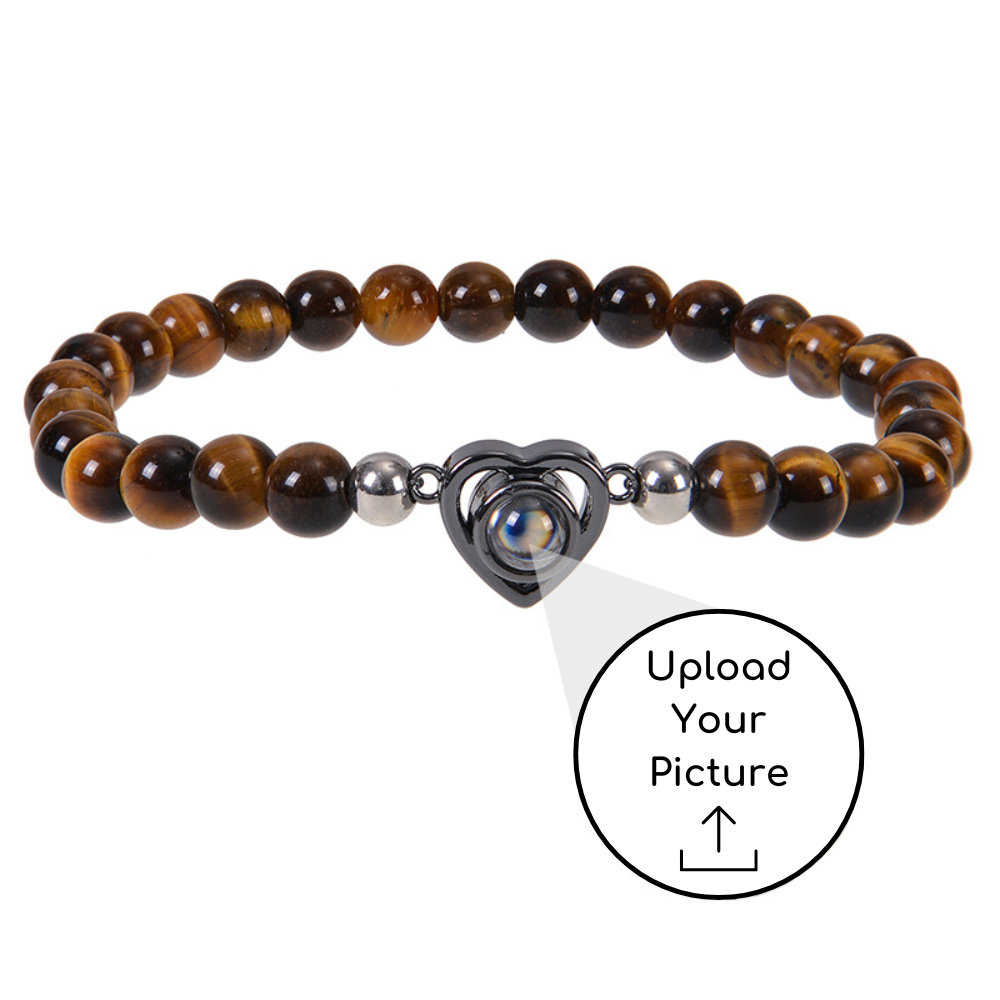 Photo Bracelet – Tiger’s Eye Memory