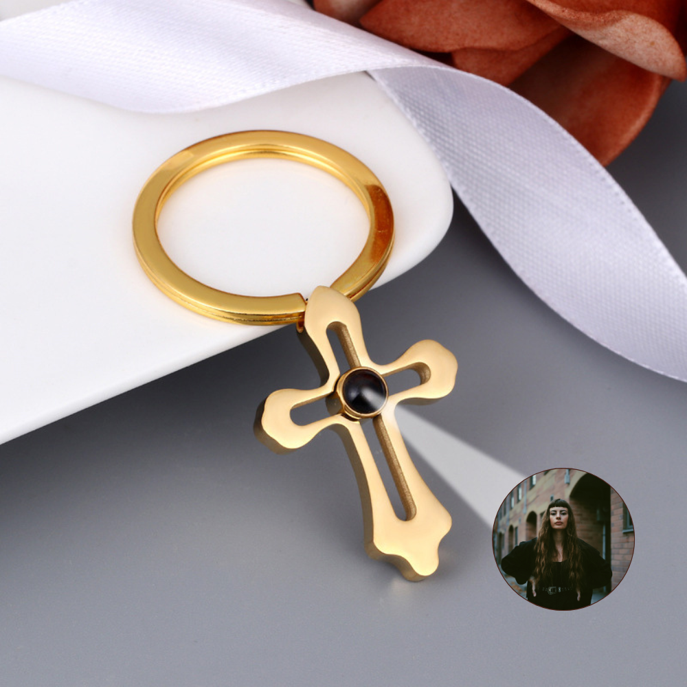 Photo Keychain – Cross