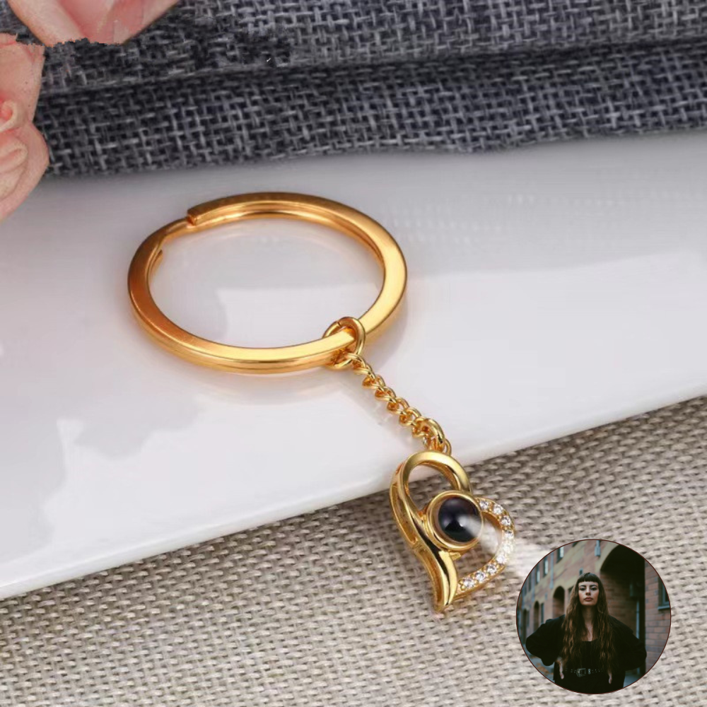 Photo Keychain – Heart