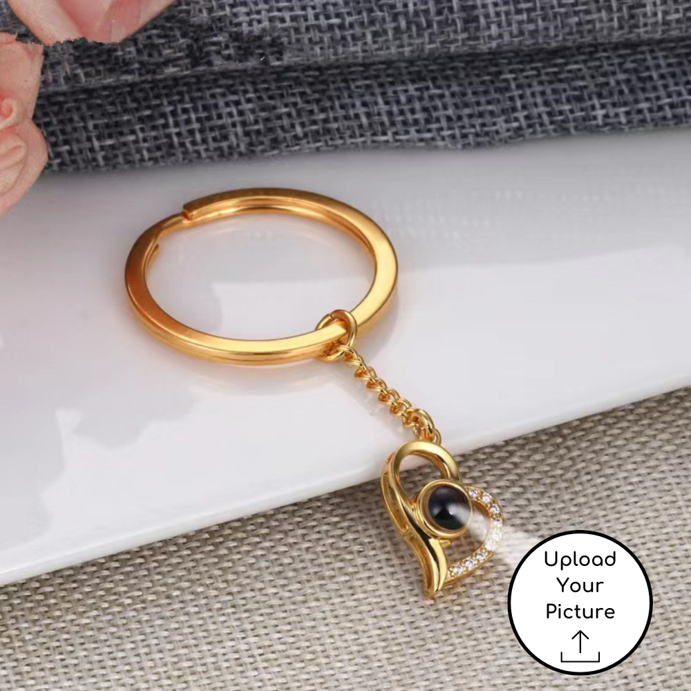 Photo Keychain – Heart