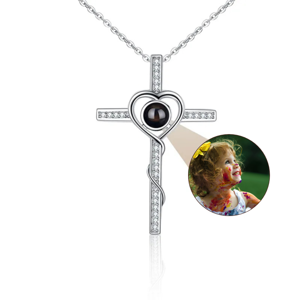 Photo Necklace – Cross