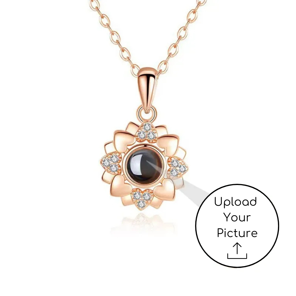 Photo Necklace - Flower